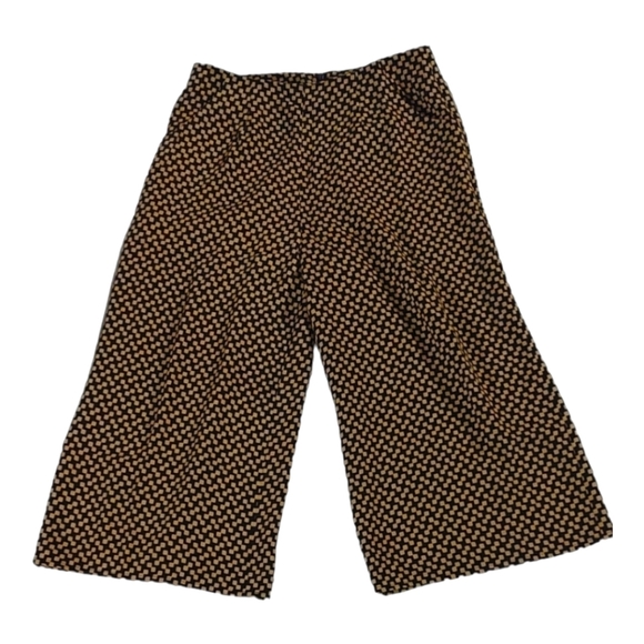 Ladies Fashion Square Pant Drapery Waist Zip - Picture 1 of 5